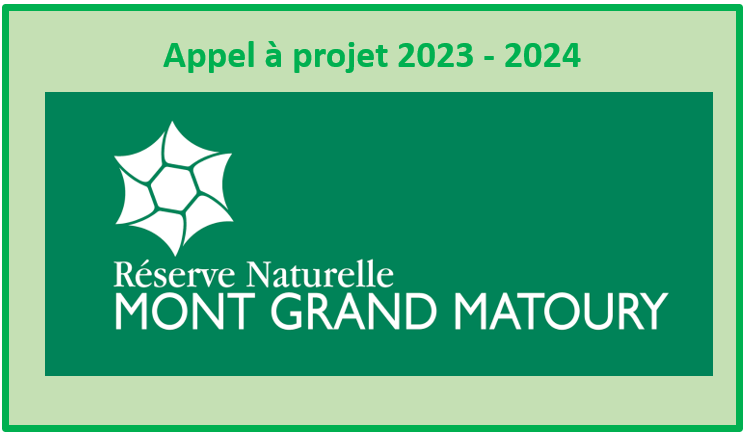 Réserve naturelle du Mont Grand Matoury : appel à projet 2023-2024